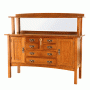 Craftsman Sideboard with Mirror
